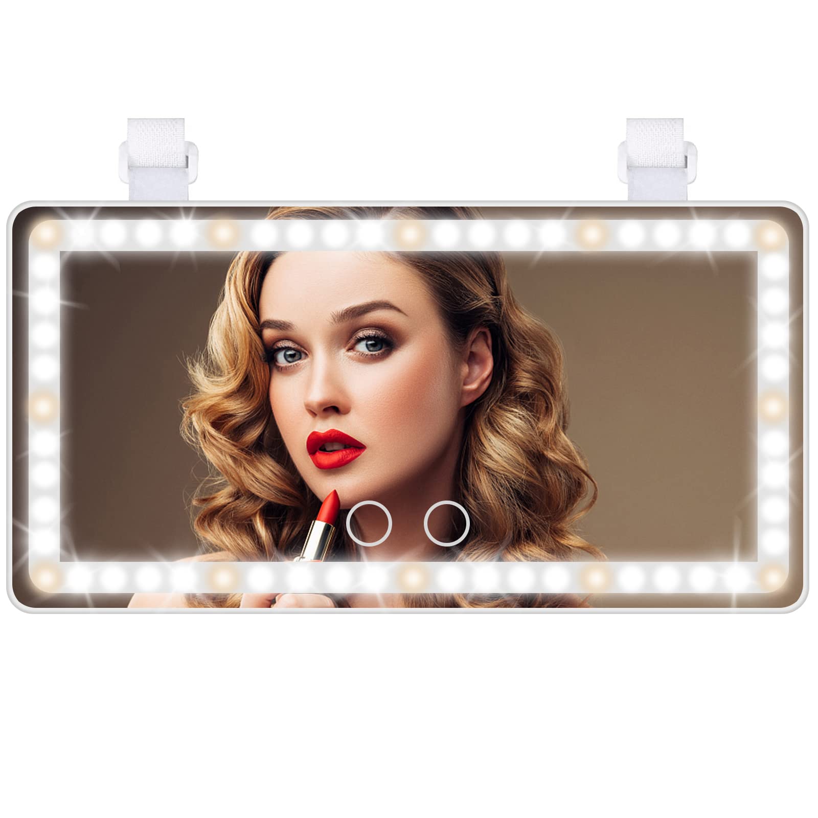LED CAR VANITY MIRROR